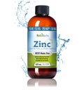 Liquid Zinc Supplement by Nutrinoche: Organic Liquid Drops - Ionic Zinc and Picolinate Alternative - 99.99% Ultra Pure Crystalline Nano Particles - for Adults and Children - (8 oz)