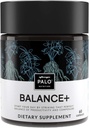 PALO Balance+ Mood Support Supplement with Adaptogens | Helps Calm The Mind & Body, Stress Relief Energy Supplements | 100% Plant-Based | Ashwagandha, Astragalus, Rhodiola, Green Tea, 60 Capsules