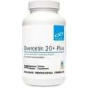 XYMOGEN Quercetin 20× Plus - Quercetin Phytosome Supplement for Immune & Respiratory Support - with Vitamin C & Nettle Leaf - 120 Capsules