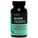 LEGION Biome Probiotic - Natural Probiotics Gut Health Supplement for Women & Men - Probiotic Nutritional Supplements Help Reduce Bloating, Cramping & Gas - Colon Health Probiotic Pills, 30 Servings