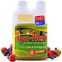 Synflex Liquid Glucosamine Original Formula - Chondroitin, Vitamins, Minerals - Drink Supplement for Men & Women, Helps Support Joint & Cartilage Health - Berry Flavor, 32 Day Supply