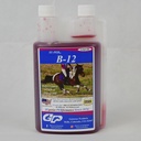 SU-PER B-12 Energy Horse Supplement - Equine Vitamins B-12 & B-9 Folic Acid Support Liquid - Red Blood Cell Production & Stamina Support for Peak Performance - Quart