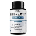 Real Science Periph-Artery – Vascular Supplement for Blood Circulation & Vascular Strength Support – with Vinitrox & GABA for Muscle Relaxation & Limb Fluidity – Made in USA, 60 Capsules