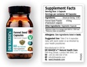 DR WAKDE'S Fennel Seed Capsules (60 Veg Caps, Plant-Based Supplement, Ayurvedic Herb, All Natural, Vegan)