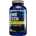 BodyTech ZMA Tech Supplement, Zinc, Magnesium and Vitamin B6 Formula for Men and Women, Supports Muscle Recovery, Sleep Quality, and Immune Support, Gluten Free, 180 Capsules