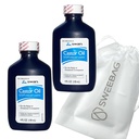 Sweebag SWAN Castor Oil USP 100% Stimulant Laxative for Relief of Occasional Constipation 4 Fl Oz (Pack of 2) Plus Bag Strong and Waterproof