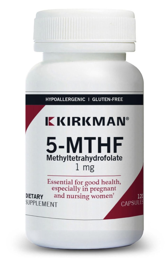 Kirkman - 5-MTHF - 5-METHYLTETRAHYDROFOLATE - Folate to Support Maintenance of Cells*