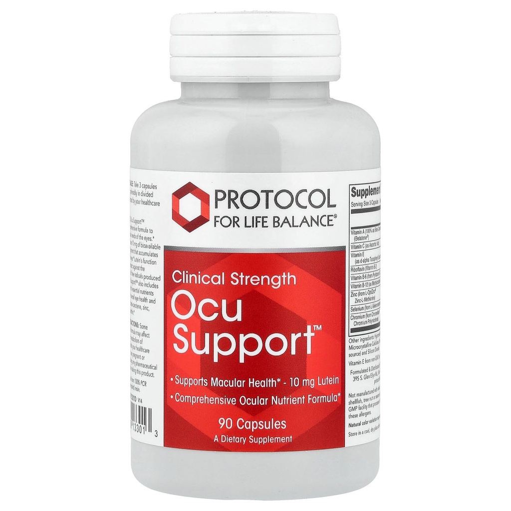 PROTOCOL FOR LIFE BALANCE OCU Support Clinical Strength 90 VCAPS