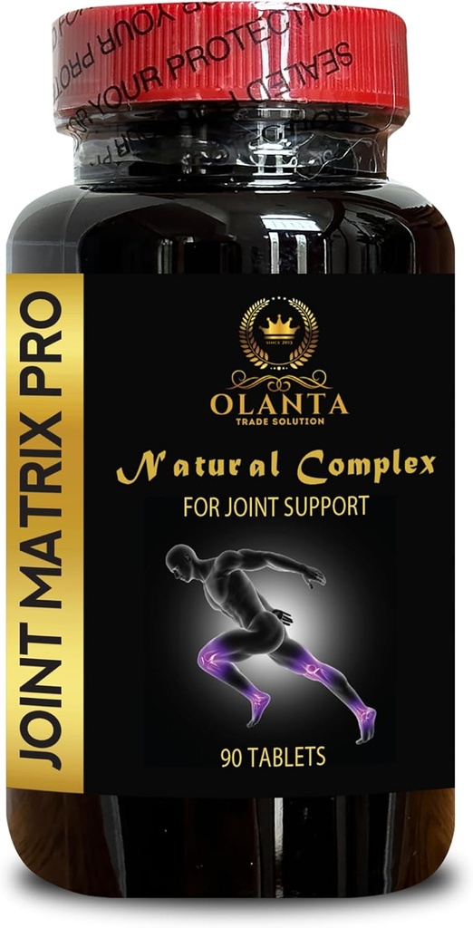 JOINT MATRIX PRO - Glucosamine Sulfate, Multi Supplement for Joint, Joint & Muscle Support, Supplement for Joint Mobility, Knee Support, Cartilage for Men & Women, L-Histidine - 1 Bottle