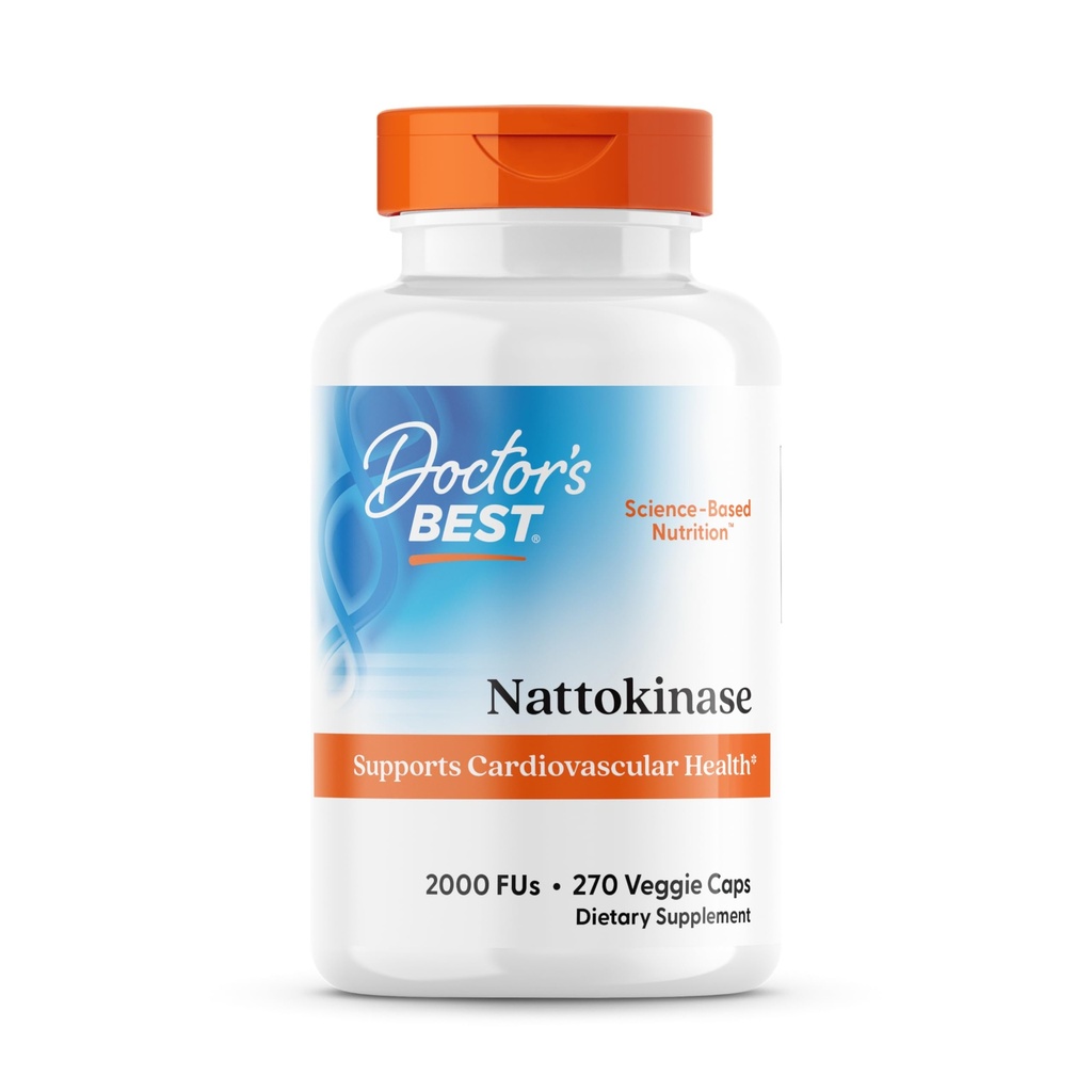 Doctors Best Nattokinase, 270 Veggie Caps