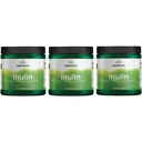Swanson Inulin - Prebiotic Soluble Fiber Powder Promoting Digestive Health - Naturally Occurring FOS from Chicory Root Supporting Overall Gut Performance - (8 oz Each) (3 Pack)