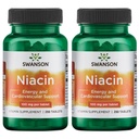 Swanson Niacin (Vitamin B3) - Vitamin Supplement Supporting Heart Health and Carbohydrate Metabolism - Promotes Natural Energy Production - (250 Tablets, 100mg NE Each) (2 Pack)