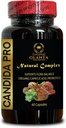 Candida PRO Complex - Natural Candida Cleanse, Wormwood herb Organic, Arabinogalactan, Organic Anise Seeds Whole - 1 Bottle 60 Capsules