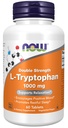 NOW Foods Supplements, L-Tryptophan 1,000 mg, Double Strength, Encourages Positive Mood*, Supports Relaxation*, 60 Tablets
