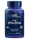 Life Extension Mega EPA and DHA, Omega-3 Fatty Acids, 120 Softgels
