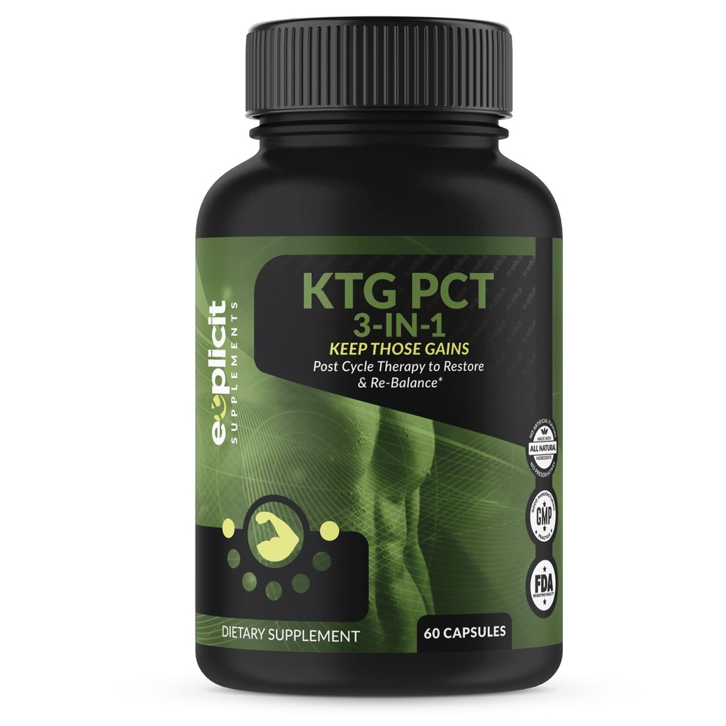 Keep Those Gains PCT 3-in-1 - Post Cycle Therapy - 60 Capsules