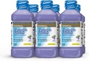 GoodSense Grape Electrolyte Solution - Replaces Electrolytes, Fluids & Zinc for Kids & Adults, Hydration Drink for Dehydration, 33.8 Fluid Ounces (Pack of 6)