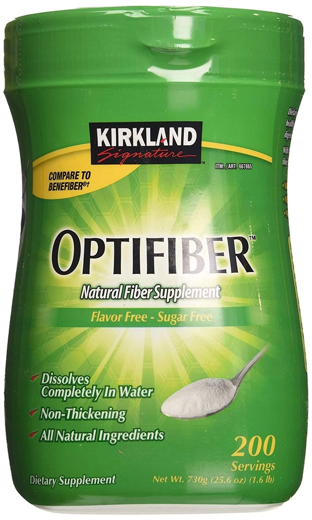 KIRKLAND SIGNATURE OPTIFIBER, 25.6 Ounces (Family Bundle)