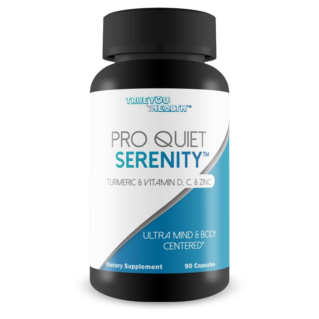 Pro Quiet Serenity - Mood Support Supplement - Natural Stress Relief Formula - Help Calm the Mind & Body - Promote Relaxation - Mood Balance Supplement for Men & Women
