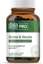 Gaia Herbs Pro Stress & Strain - Eye Health Support - Features Astaxanthin, Lutein, Grape Seed & More - Vegan, Gluten-Free & Dairy-Free - 60 Liquid Phyto-Caps (60 Servings)