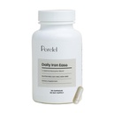 Perelel Daily Iron Ease, 15MG Iron Supplements with Magnesium, Vitamin C, & Vitamin B12 for Nutrient & Energy Support, Capsules for Women and Men, Soy, Dairy & Gluten Free, Non GMO, 30 Pills