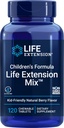 Life Extension Children's Formula Mix™, multivitamin for Kids, 18 Essential Vitamins and Minerals, Berry Flavored with no Added Sucrose, Gluten-Free, Non-GMO, 120 chewable Tablets