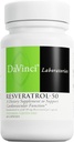 DAVINCI Labs Resveratrol-50 - Helps Support Immune System, Bone Health & Heart Health with Resveratrol* - Gluten-Free & Vegetarian - 60 Capsules