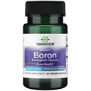 Swanson Boron from Albion - Boroganic Glycine Supplement Supporting Joint Health & Bone Health - High Absorption Formula May Support Overall Balance - (60 Capsules, 6mg Each) | Bioavailable Boron for Optimized Absorption, Aids Bone Health and May Support Joint Health, 6 mg per Capsule