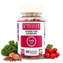 Strength & Spices Hypertensupport 100% Natural Supplement for Immune System & Heart Health – 15 Ingredients w Hawthorn Berry, Grape Seeds & Berries - 60 Vegan UK Made 1000mg Capsules