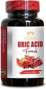 URIC Acid - Urinary Tract Support with Cranberry, Chanca Piedra, Tart Cherry, Uric Acid Support Capsules, Uric Acid Level Support - 1 Bottle 60 Capsules