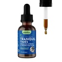Animal Essentials Tranquility Blend - Valerian Root for Dogs & Cats, Organic Calming Drops for Dogs & Cats, Natural Pet Care Supplement to Relax & Sleep, Herbal Calm Support - 1 Fl Oz