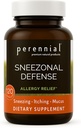 Sneezonal Defense Allergy Relief Formula – Natural Herbal Supplement for Seasonal Allergy Support and Immune Health – 120 Vegetarian Capsules, Non-GMO, Gluten-Free