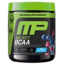 MusclePharm Essentials BCAA Powder, Pre & Post Workout Recovery Drink, Supports Muscle Recovery & Energy Production, Essential Amino Acids Supplement, 30 Servings, Blue Raspberry Flavor