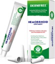 Hemorrhoid Treatment, Hemorrhoid Cream with Lidocaine 4%, Phenylephrine HCl 0.25%, Natural Aloe Vera & Borneol Cooling Formula, Soothing Discomfort, Hemorrhoids Cream for Women, Men (1.5 OZ)