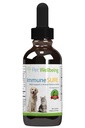 Pet Wellbeing Immune Sure for Dogs - Supports Normal Immune Defenses, Gut Flora Balance, Andrographis, Echinacea, Vitamin C, Zinc - Veterinarian-Formulated Herbal Supplement 2 oz (59 ml)