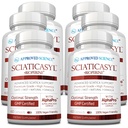 Approved Science Sciaticasyl - Optimal Sciatic Nerve Support - B Vitamins, Magnesium, Alpha-Lipoic Acid, BioPerine - Vegan - 360 Capsules