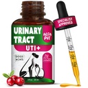 Сat Urinary Tract Infection Treatment with Cranberry – Dog UTI Treatment to Care for Bladder – Cat UTI Treatment for Kidneys – Preventive Support for Renal Health in Drops – 2 Oz
