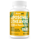 Vivaravida L-Theanine 800mg Supplement with GABA and Magnesium Glycinate - Natural Compound, Sleep and Relaxation (60 Softgels)