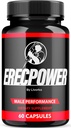 LIVORKA Erecpower Multivitamin Male Performance Capsules for Mens Health, Advanced Formula - 60 Capsules for 1 Month