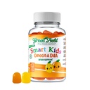 Greenfield Nutritions Smart Kids Halal Omega 3 Gummies with DHA - 60 Halal Vitamins for Kids, Supports Brain & Immune Health - Vegan, Non-GMO, Gluten, Gelatin-Free and Peanut-Free Halal Gummy Vitamins