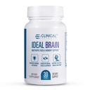 Clinical Effects Ideal Brain - Dietary Supplement for Nootropic Focus and Memory Support - 30 Capsules - B Vitamins, GABA, Alpha-GPC - Helps Support Mental Focus, and Optimal Brain Function