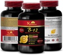 vitamin b12 and magnesium supplements - METHYLCOBALAMIN VITAMIN B-12 5000 - best vitamins for women over 50 plus energy, best vitamins for men over 40, energy booster capsules - 1 Bottle 60 Tablets