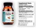 DR WAKDE'S Devdaru Capsules (Cedrus deodara, 60 Veg Caps, Plant-Based Supplement, Ayurvedic Herb, All Natural, Vegan)