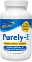 NORTH AMERICAN HERB & SPICE Purely-E - 60 Capsules - Supports Healthy Hair, Skin & Nails - Soy-Free Vitamin E Complex from Sunflower Oil, Pumpkin Seeds & African Red Palm Oil - Non-GMO - 60 Servings