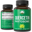 Peak Performance Ultra Pure Quercetin Phytosome Vegan Capsules - Rich Sophora Japonica Extract for Max Absorption Now. Quercetin 250mg Supplement Capsules. Made in USA