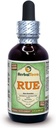 Rue (Ruta Graveolens) Glycerite, Organic Dried Herb Alcohol-Free Liquid Extract 2 oz