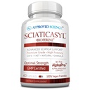 Approved Science Sciaticasyl - Optimal Sciatic Nerve Support - B Vitamins, Magnesium, Alpha-Lipoic Acid, BioPerine - Vegan - 60 Capsules
