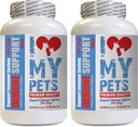 I LOVE MY PETS LLC Liver Support for Dogs - Dog Immune Support - Booster - Healthy PET - Supplement - Dog Immune Vitamins - 120 Treats (2 Bottles)