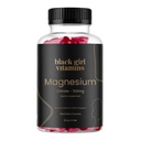 Black Girl Vitamins - Magnesium Gummies, for Sleep, Immunity, and Bone Support. Magnesium Citrate Supplement with (100mg) per Serving, Gluten-Free (Mixed Berry). 60ct