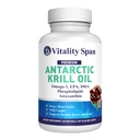 Krill Oil Omega 3 Astaxanthin Choline DHA EPA, Superior Absorption, Extra Strength, No Fish Oil Aftertaste, Heavy Metal Tested, Small Size Softgels, 500mg